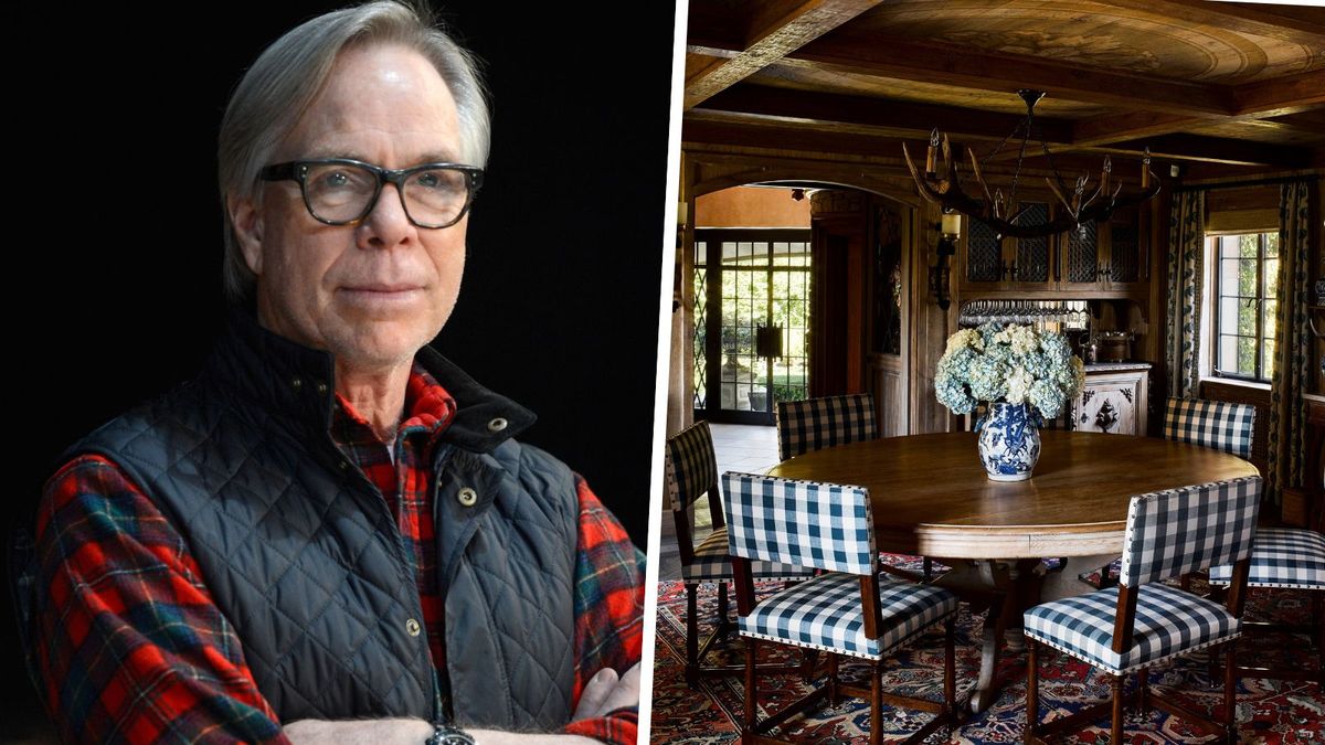 Ich dachte immer, alle Frühstücksräume folgten diesem Schema, bis ich den dunklen Raum von Tommy Hilfiger sah – seine unorthodoxe Art hat Konventionen neu geschrieben