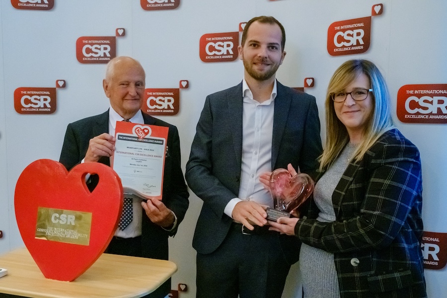 Meadfleet Wins Gold at the International CSR Excellence Awards 2024