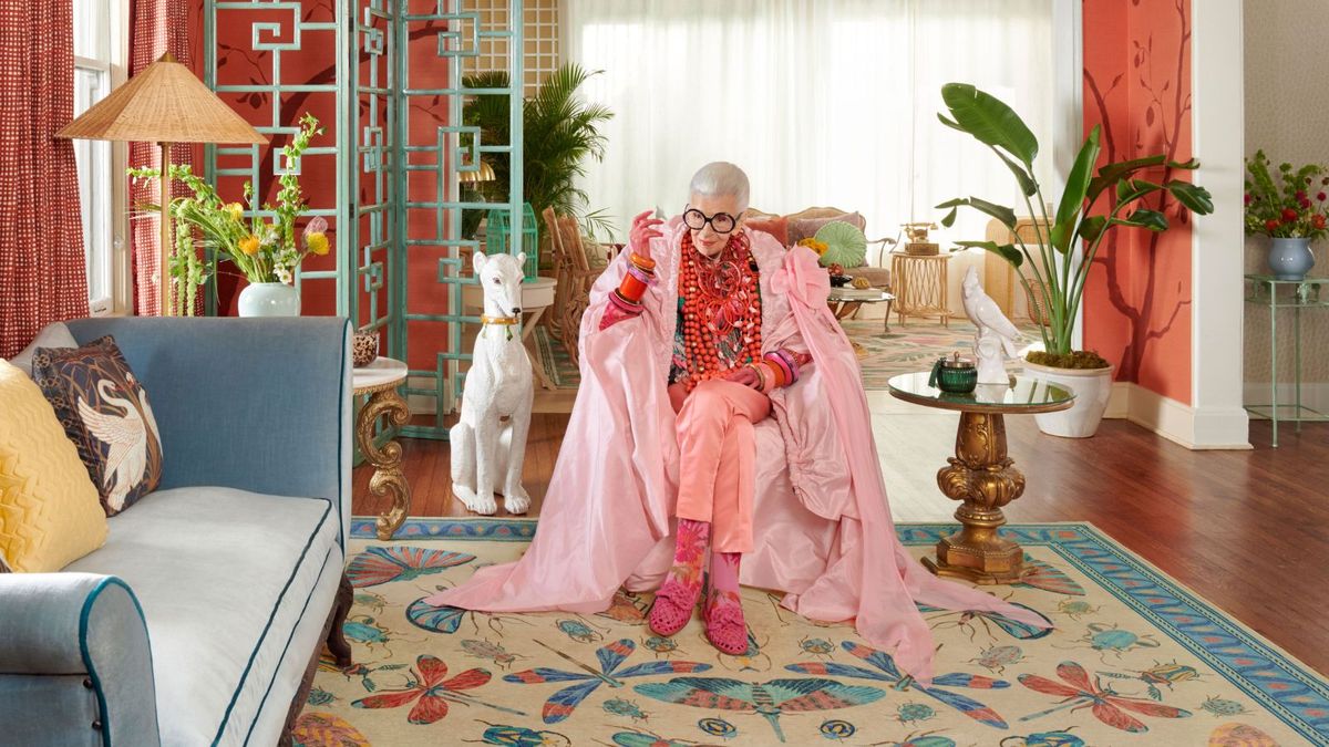 Die dritte Ruggable-Kollektion von Iris Apfel ist da und es ist ihre bisher skurrilste und farbenfrohste