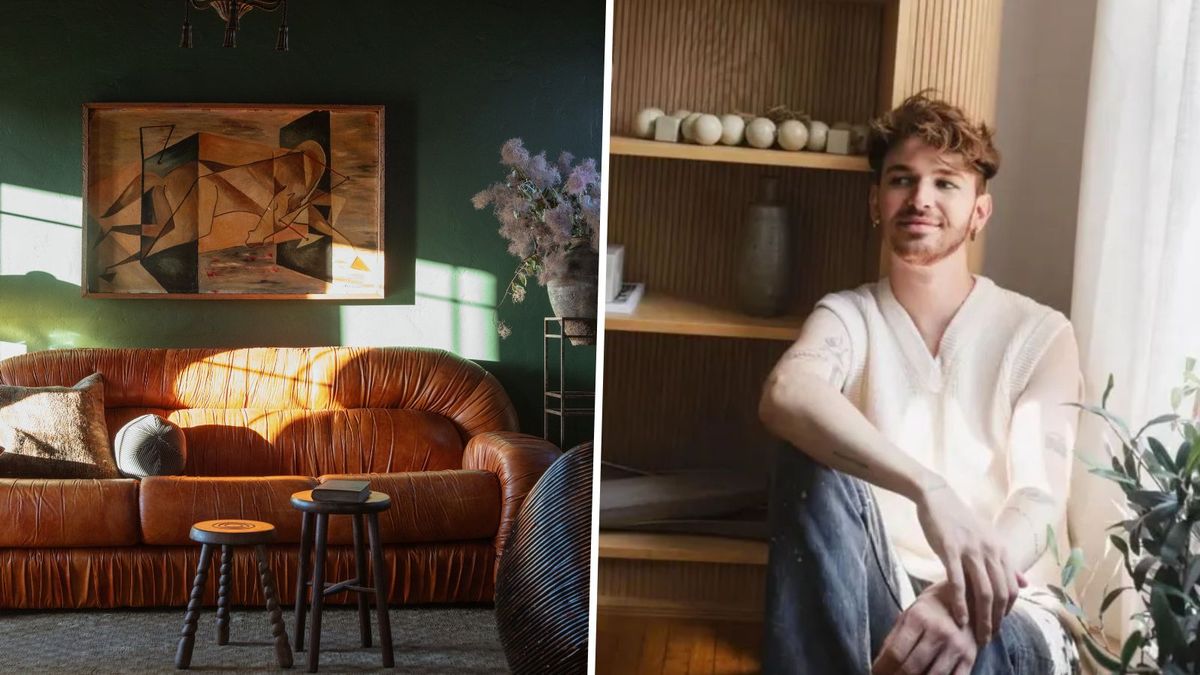 Dieser Designer hat bei der Gestaltung seines gemütlichen Sofas einfach alle Regeln über Bord geworfen – er bringt uns dazu, alles zu überdenken, was wir über kleine Räume wussten