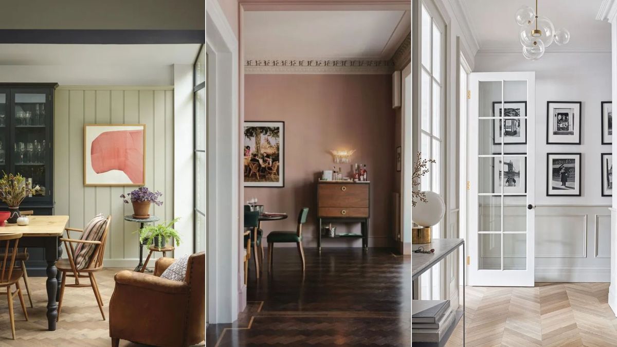 Laut Innenarchitekten sind dies die besten Lackfarben für die Kombination mit Holzböden