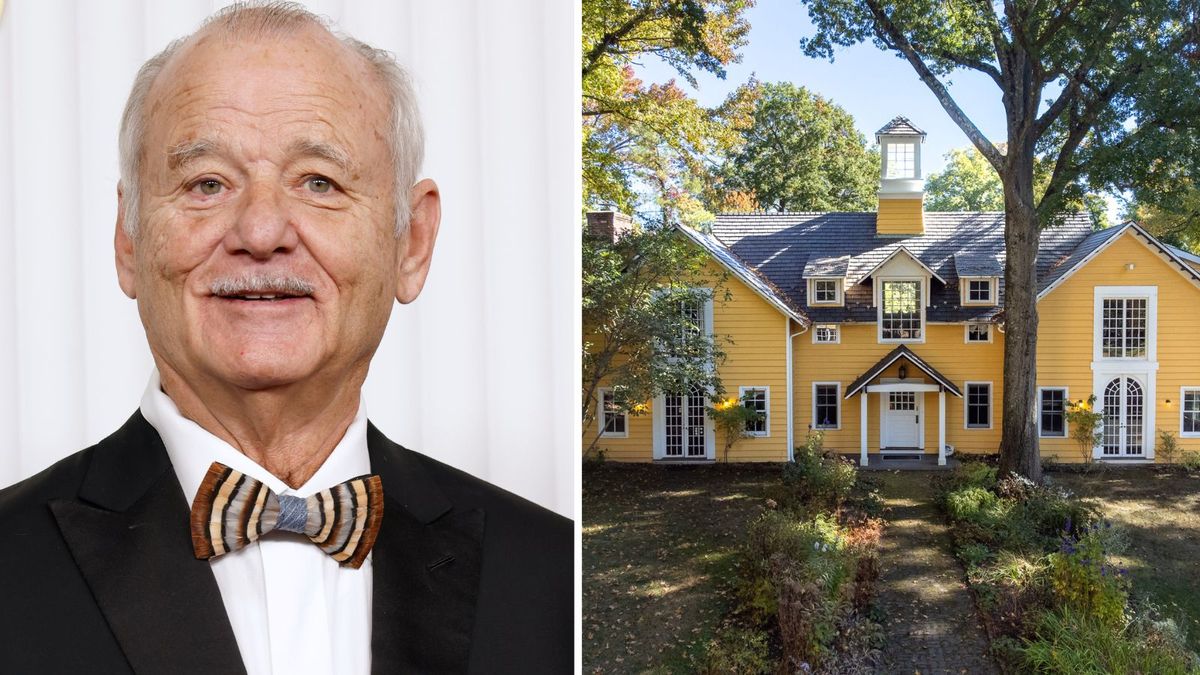 Billy Murrays atemberaubendes „Yellow House“ demonstriert die ultimative Variante des modernen Bauernhausstils – und es ist jetzt auf dem Markt