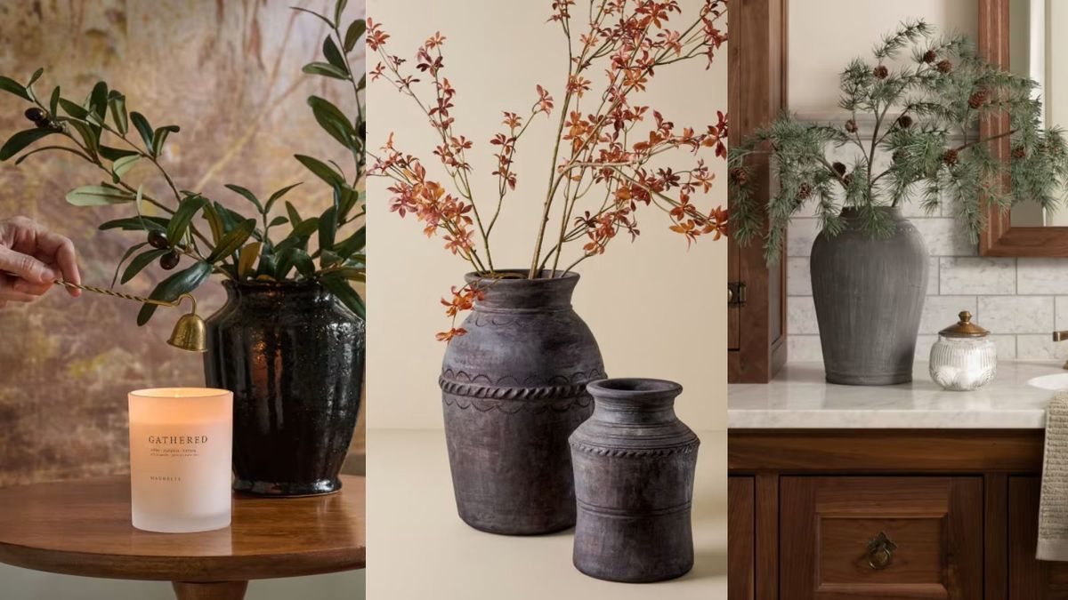 Die einfache Last-Minute-Tischdekoration für Thanksgiving von Joanna Gaines ist in wenigen Minuten fertig – und das alles mit Laub aus Ihrem eigenen Garten