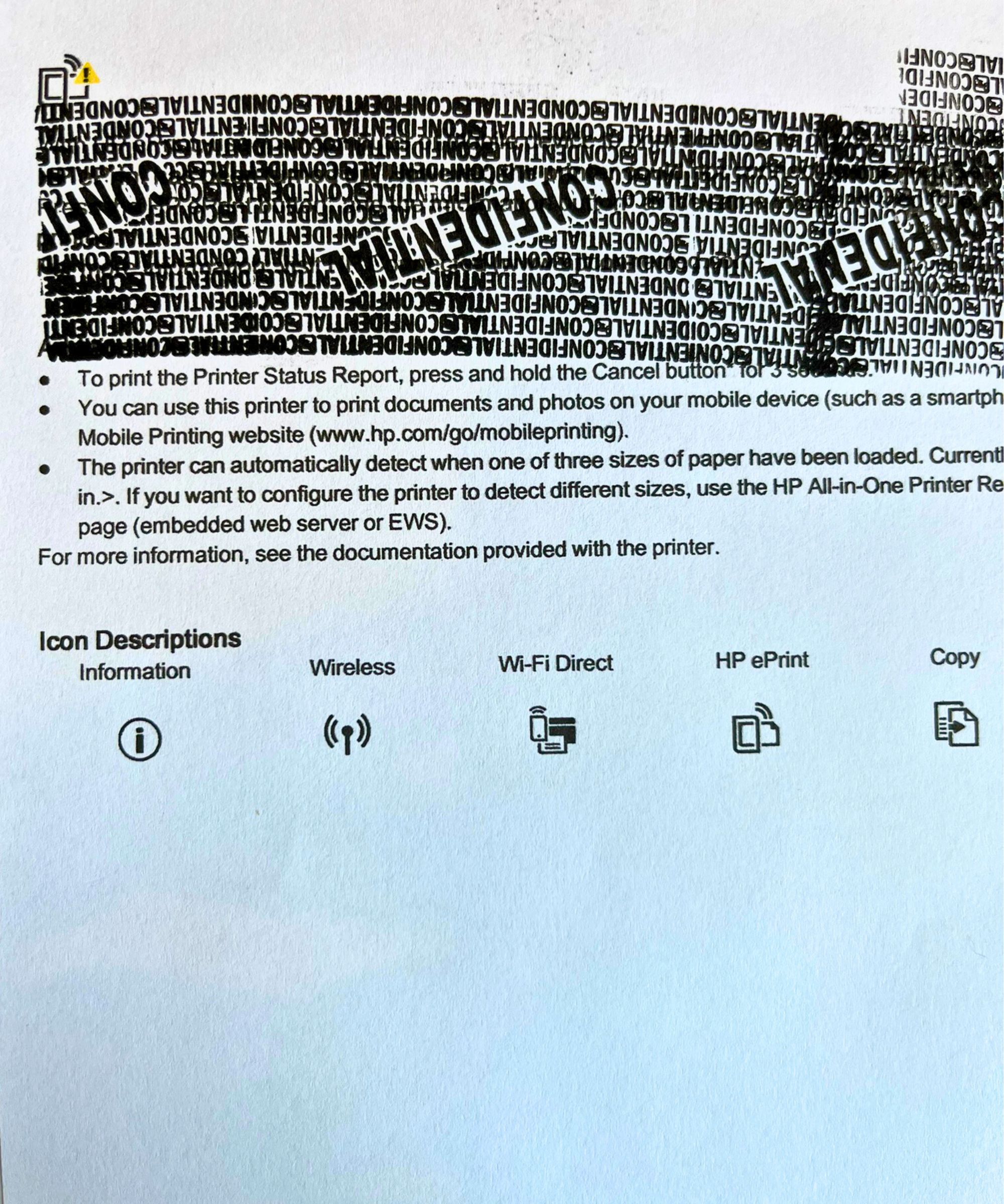 Nach dem Test wird das Dokument anschließend mit verdecktem Text angezeigt