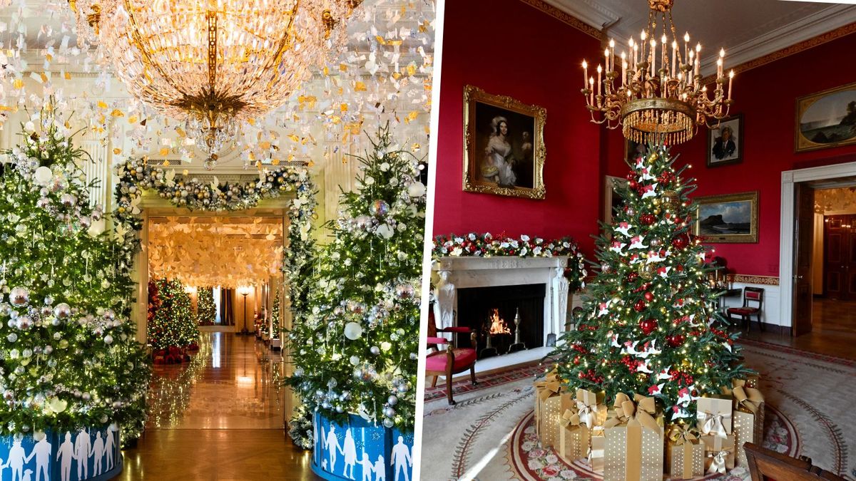 Die Weihnachtsdekoration des Weißen Hauses orientiert sich „an der Ruhe und dem Licht der Weihnachtszeit“ – und der Baum folgt diesem Trend für 2024