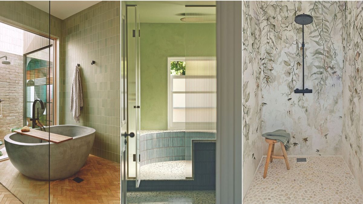 5 Nature-inspirierte Badezimmer, die den biophilen Trend nageln