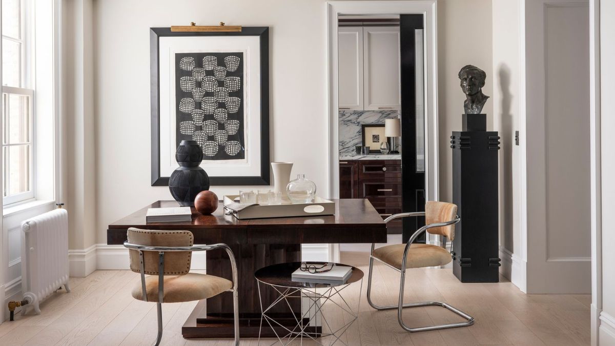 Diese NYC -Wohnung zeigt einen vereinfachten traditionellen Stil - das ist überraschend perfekt für einen modernen Lebensstil