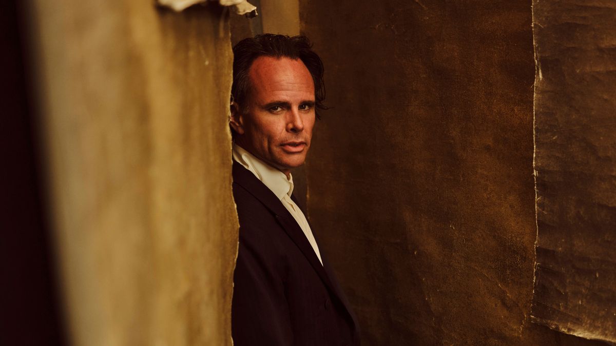 Walton Goggins 'magischer' Snug Room 'ist einer der gemütlichsten Räume, die ich je gesehen habe - es könnte Frühling sein, aber ich träume von der Ferienzeit