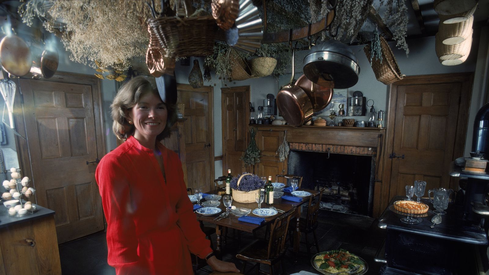 Martha Stewart in ihrer Küche
