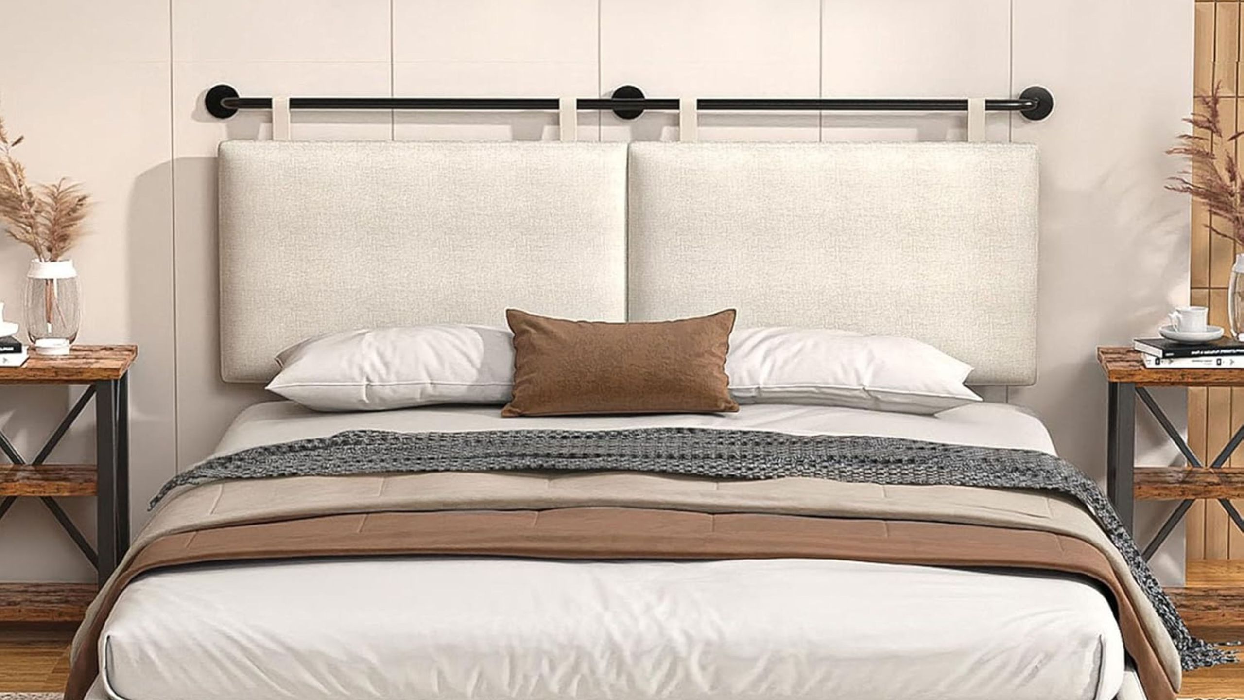 Dieses erschwingliche Headboard verwandelt die Bänke in Stände und milde Betten in etwas, weshalb ich nicht auf den Prime Day warte, um dieses hoch bewertete Stück zu kaufen