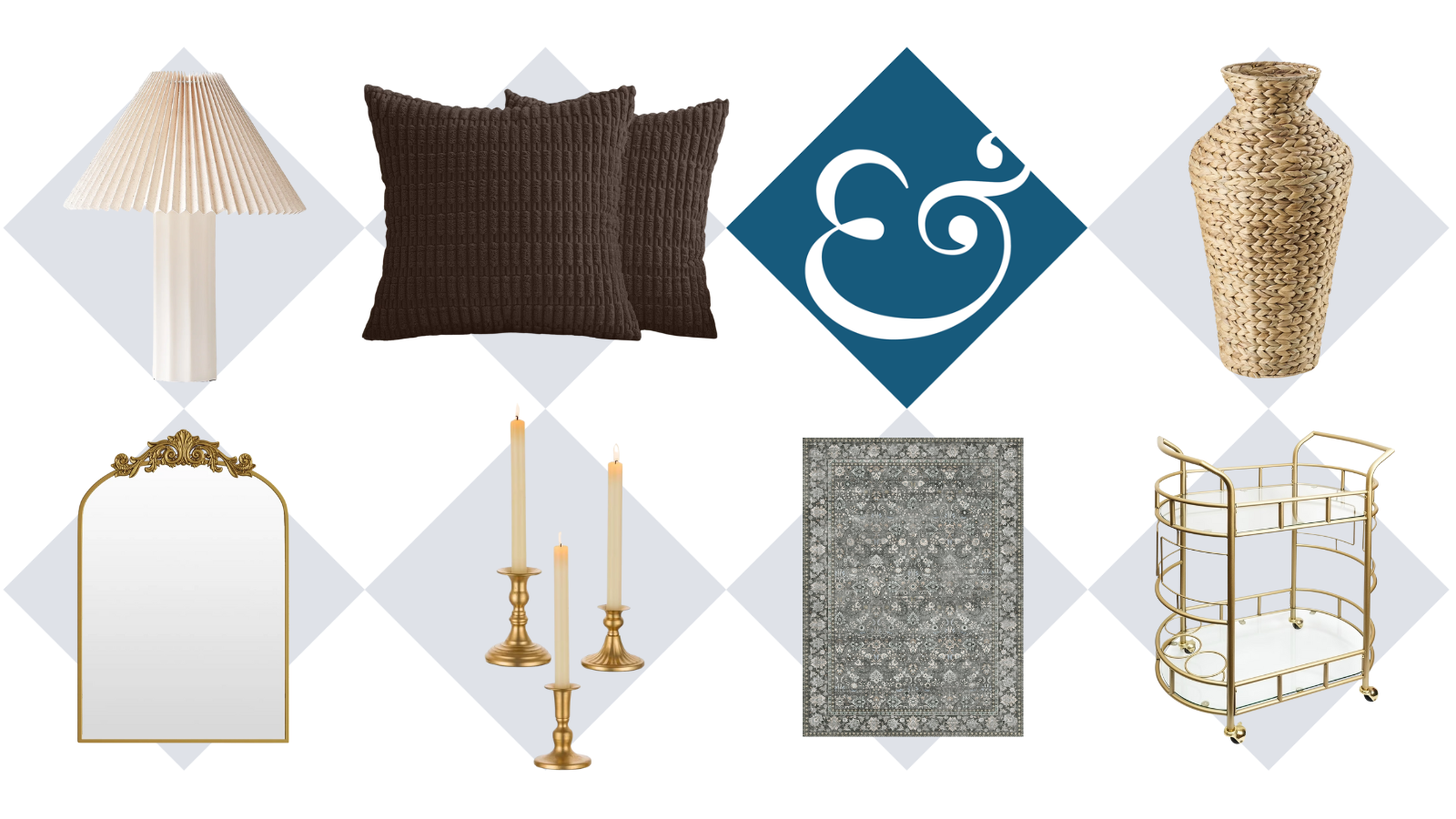 an assortment of home decor from Walmart