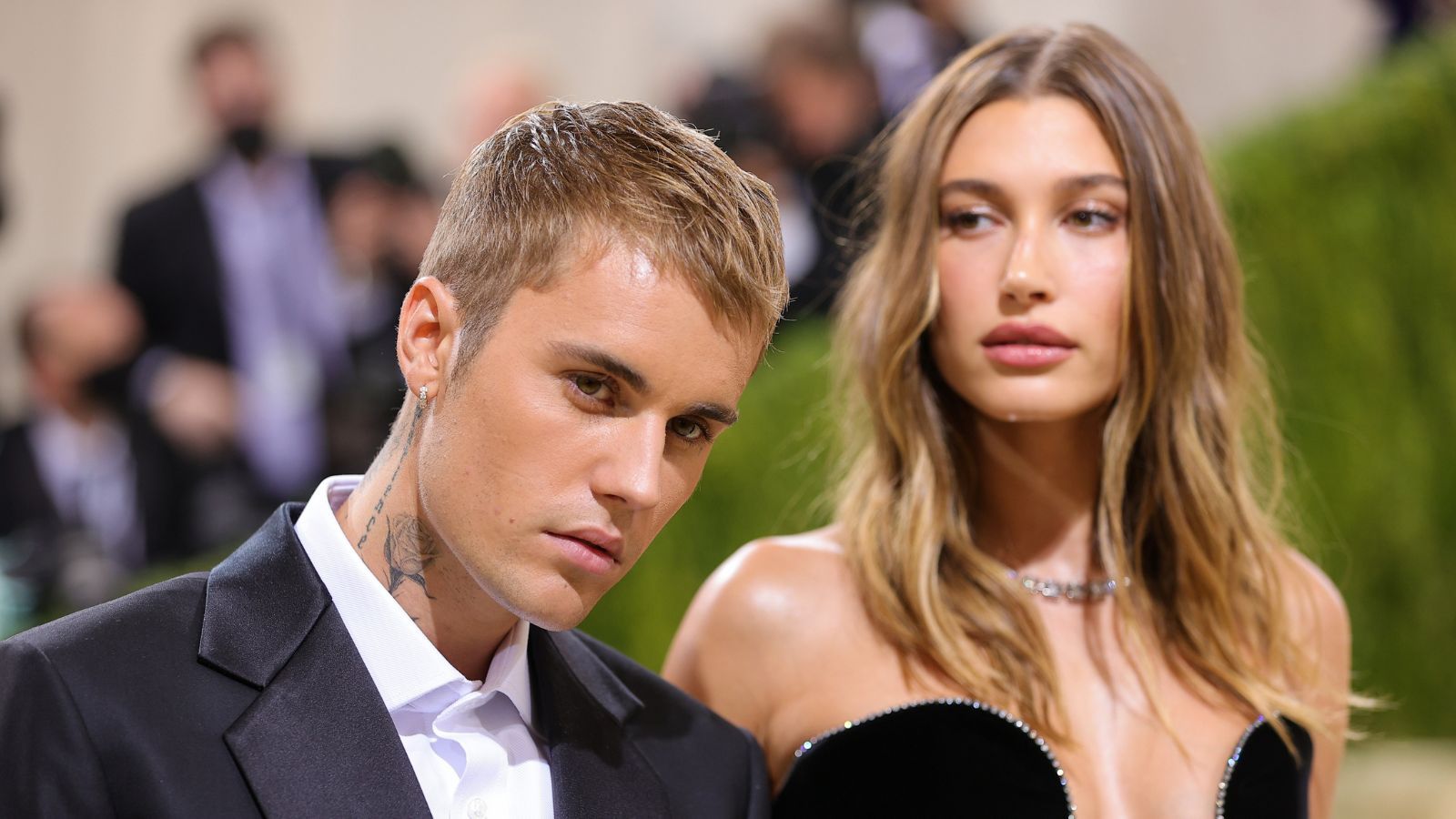 Justin and Hailey Bieber at the Met Gala