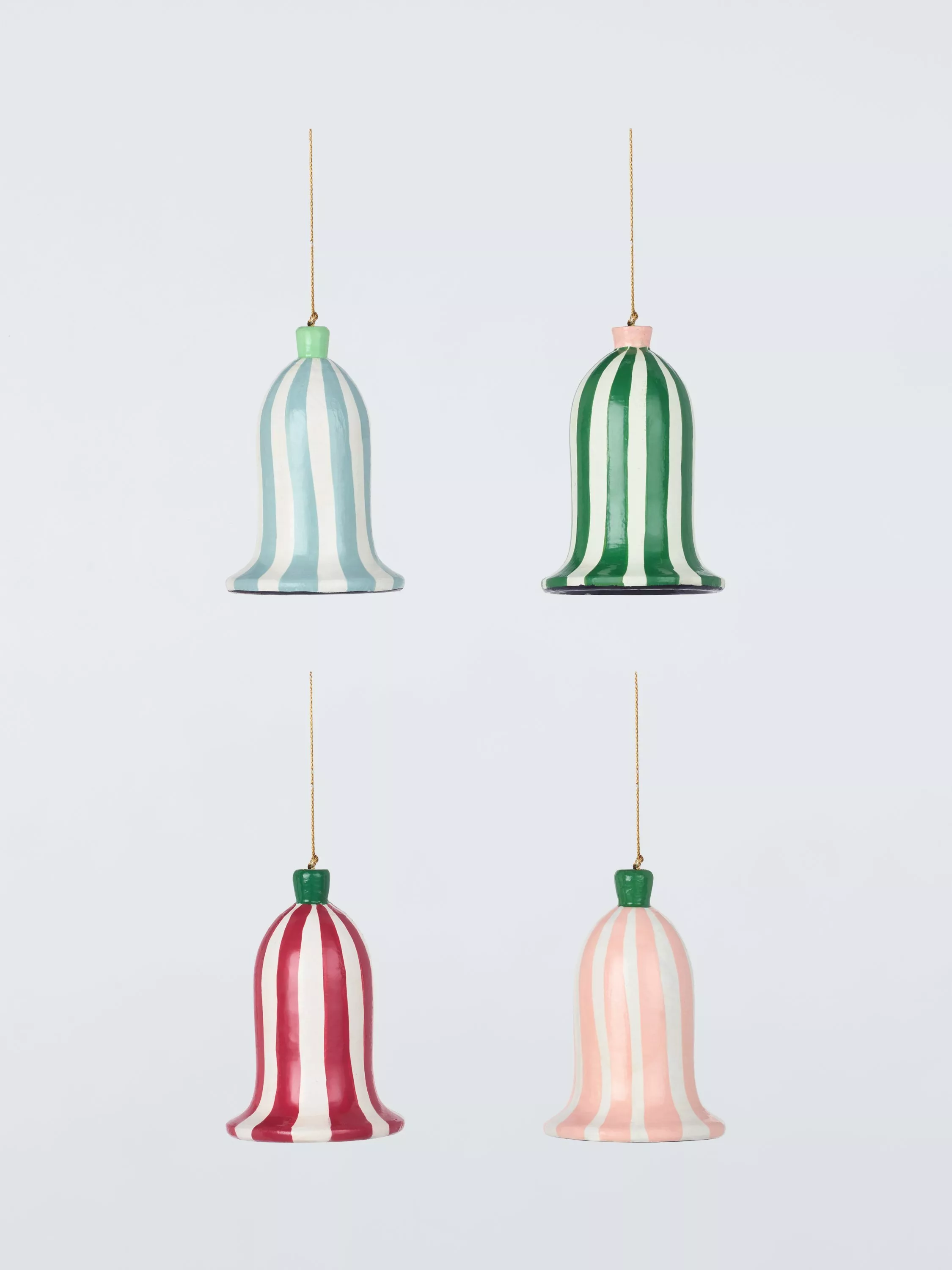 Heirloom Splendor Glockenkugeln aus Pappmaché