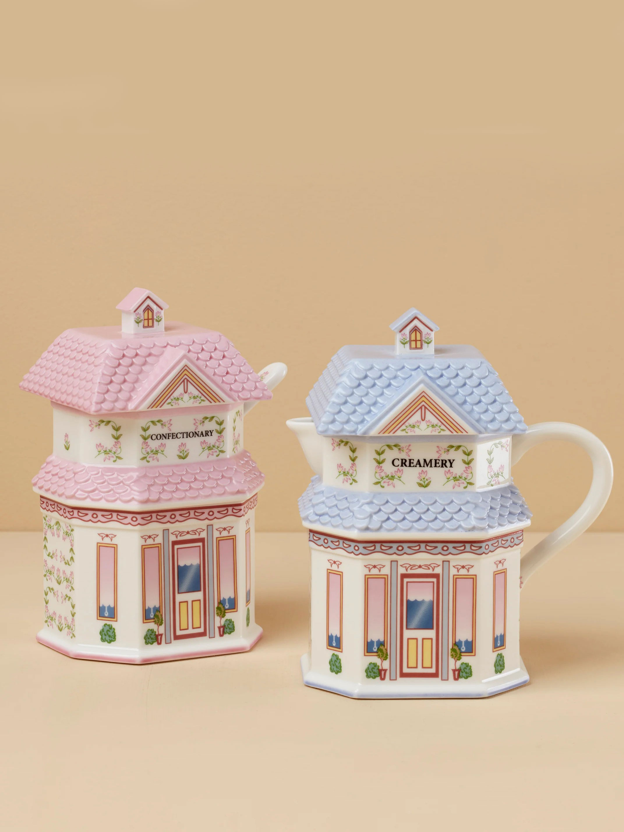 Lenox Village Zucker- und Milchkännchen-Set
