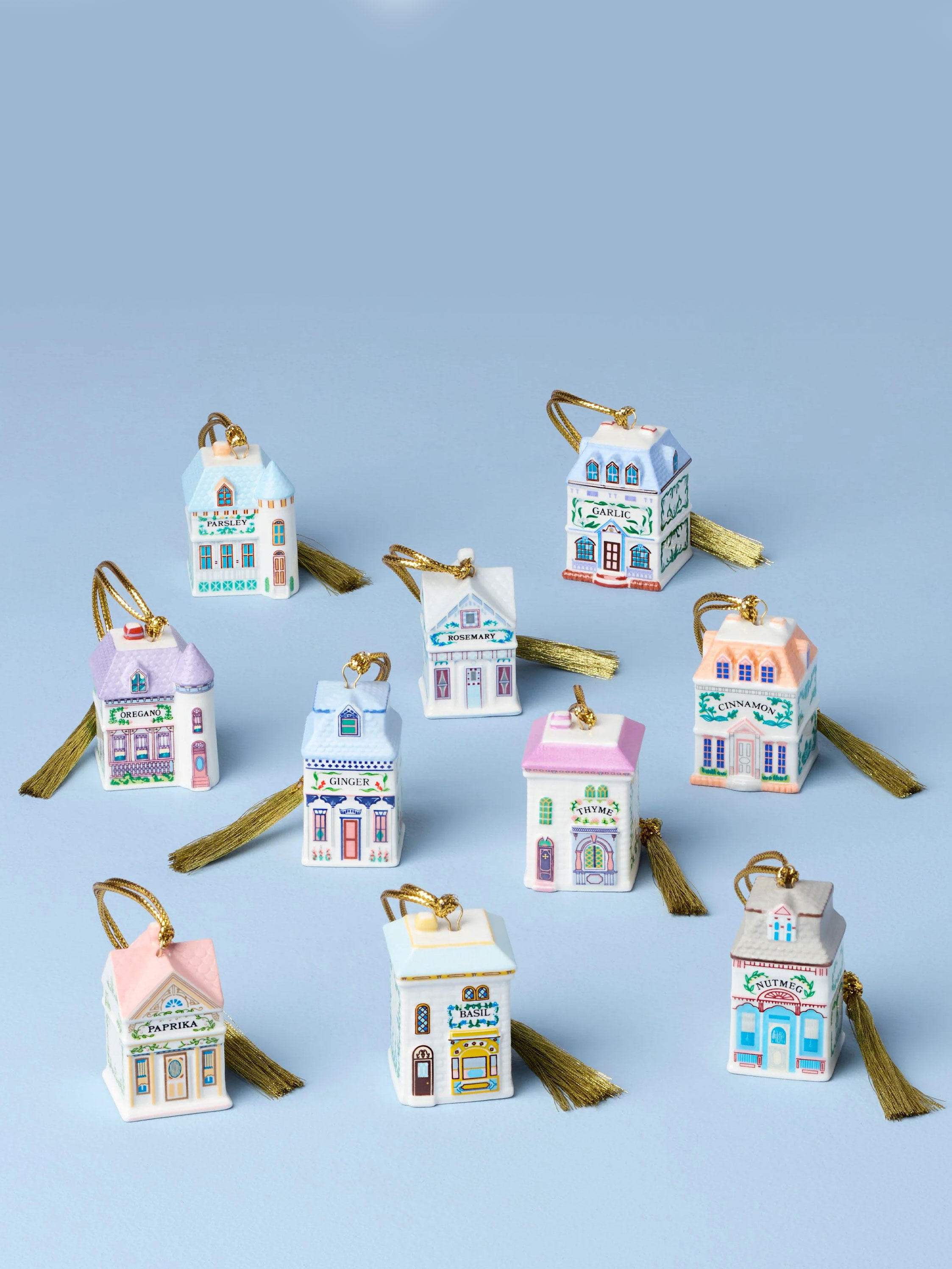 Lenox Village 10-teiliges Ornament-Set