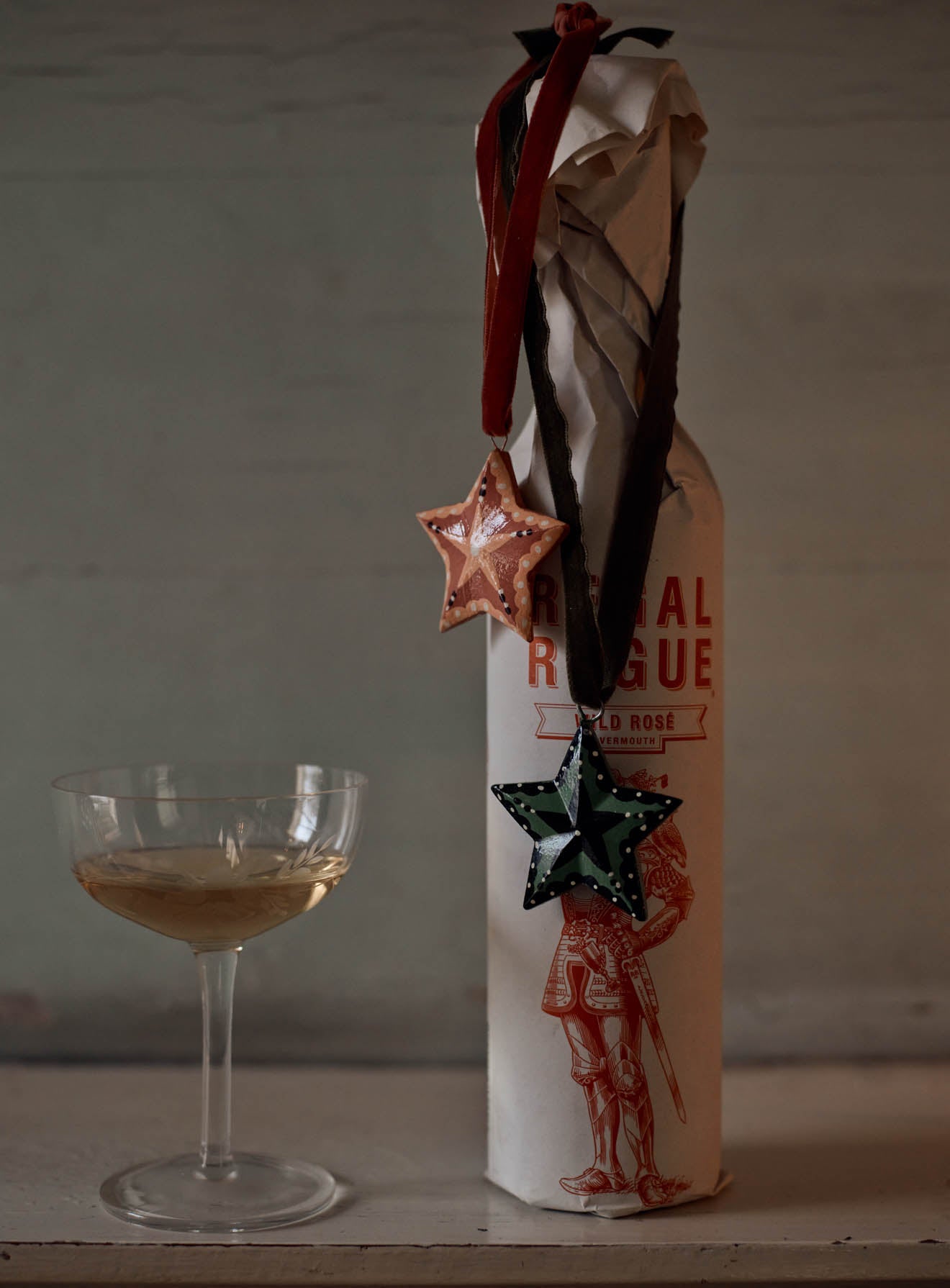 Handbemalte Sterndekorationen