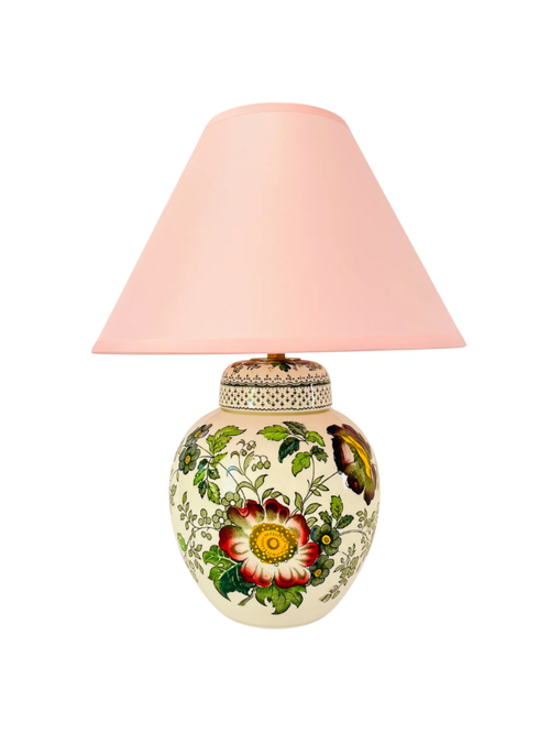 Antike Einmachglaslampe