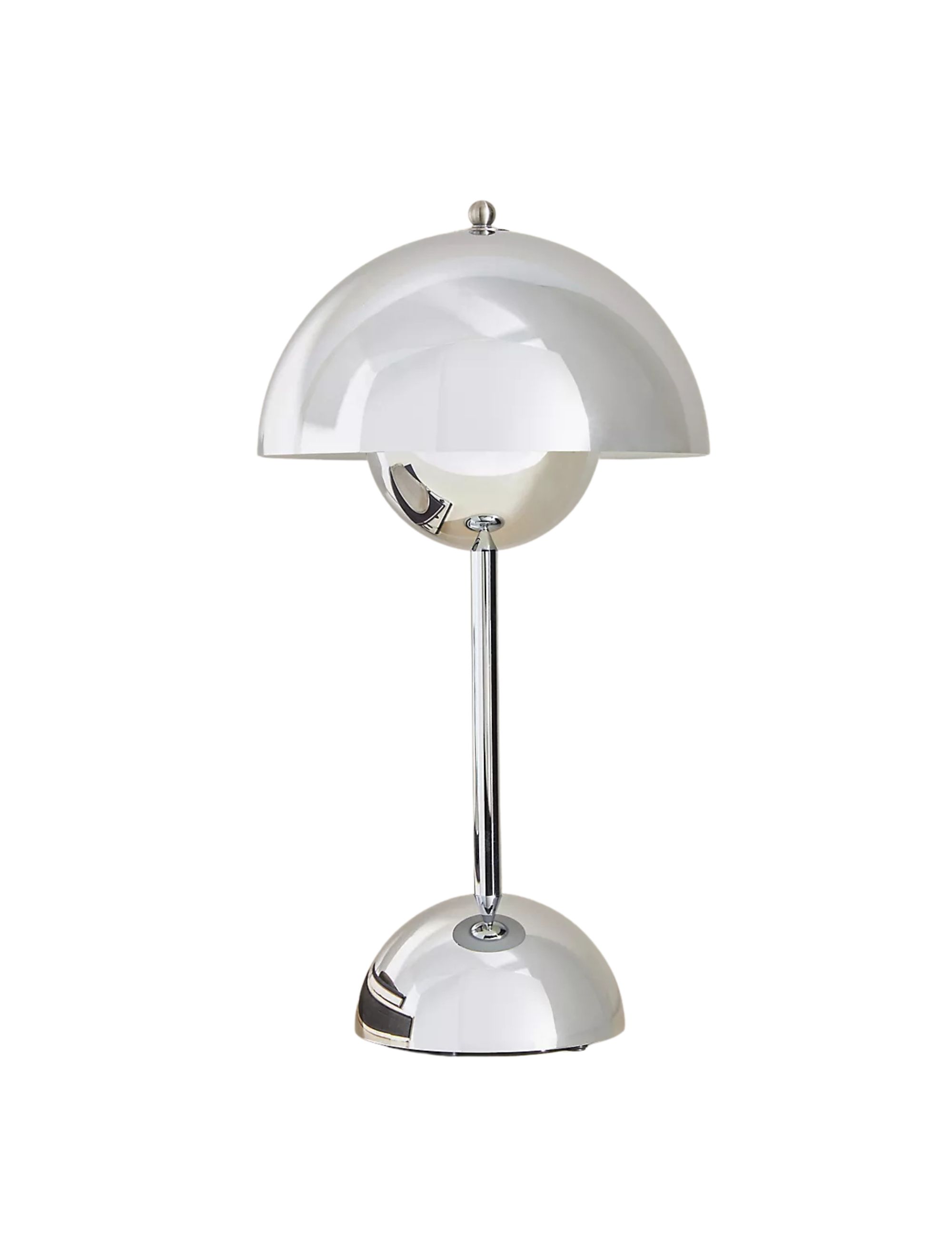 Wiederaufladbare metallische Tischlampe