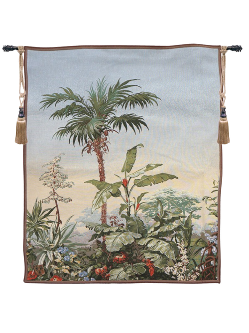 Bananier Paysage Exotique Wandteppich