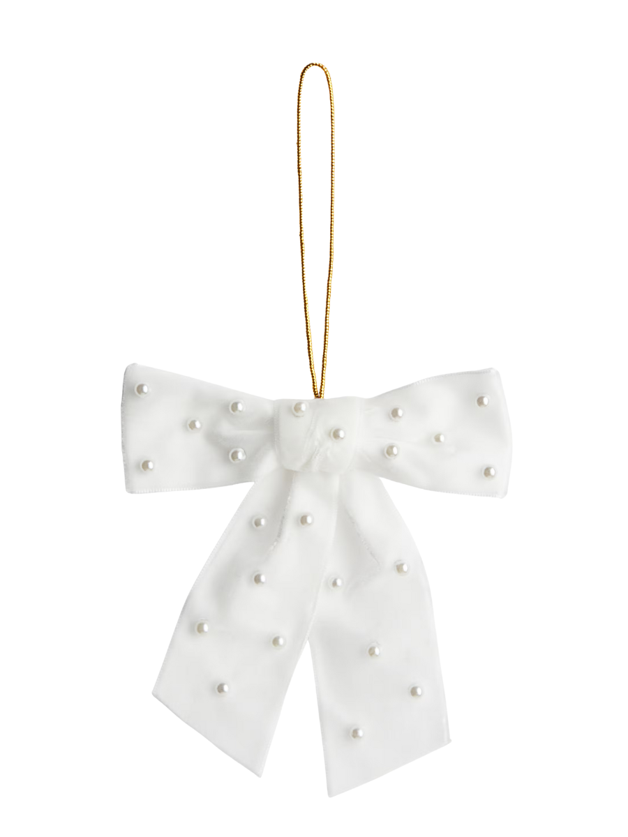 Große Perlenschleifendekoration