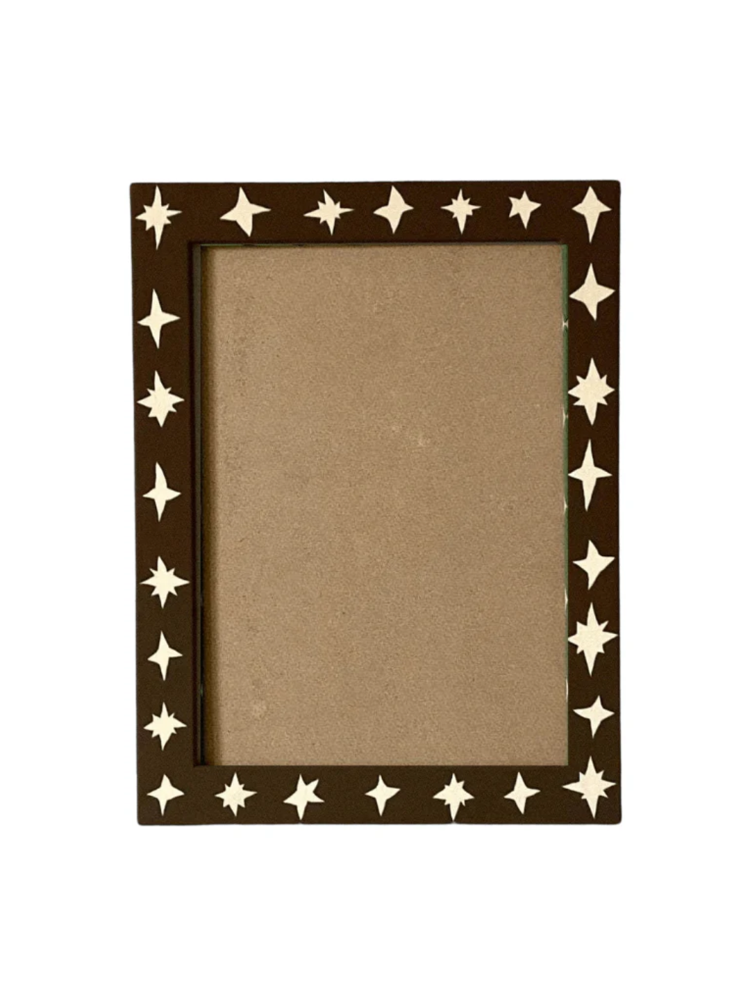 Bilderrahmen aus bemaltem Holz