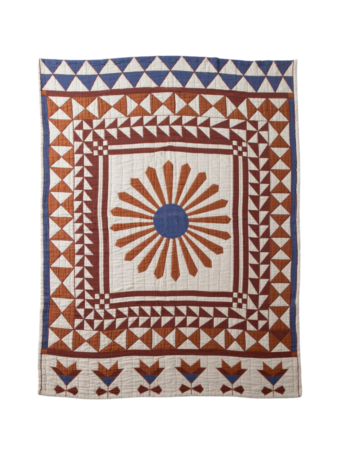 Schoolhouse X Rachel Murray Windmill Baumwollsteppdecke