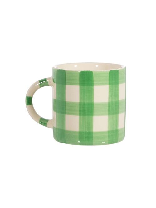 Gingham-Becher 