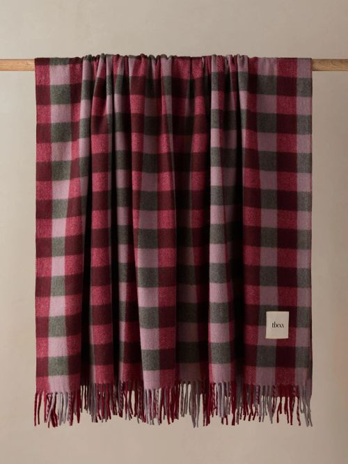 Überwurf aus recycelter Wolle von Tbco