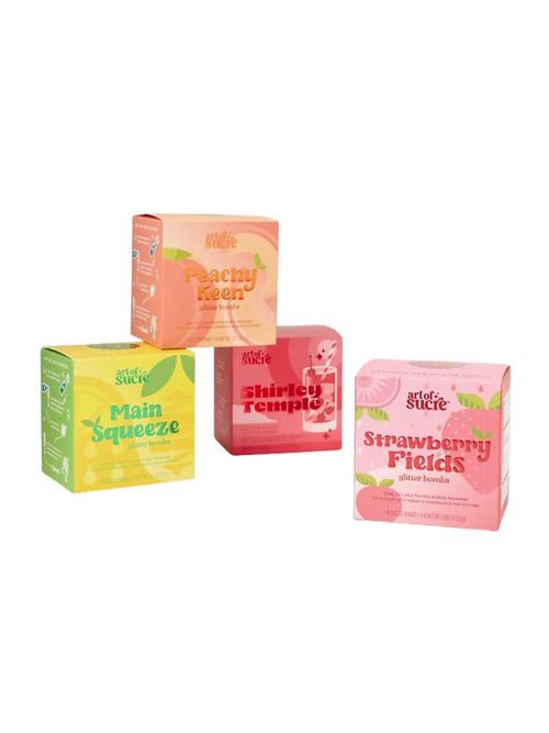 Trinken Sie Glitzerbomben