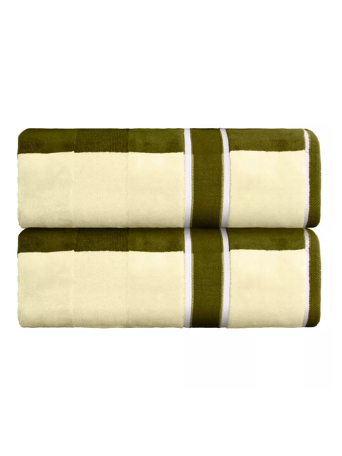 Badetücher aus Baumwolle, 2er-Set