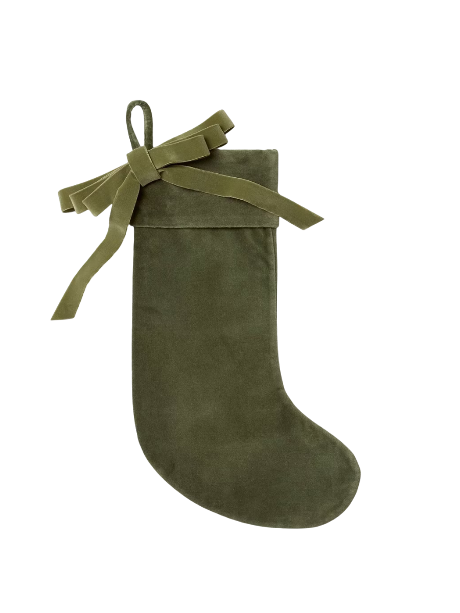 Samtschleifenstrumpf