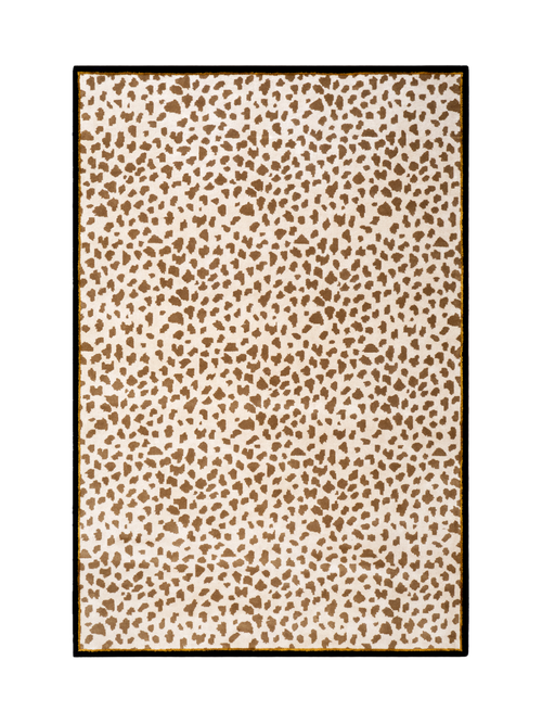 Leopardenteppich, 6' x 9'