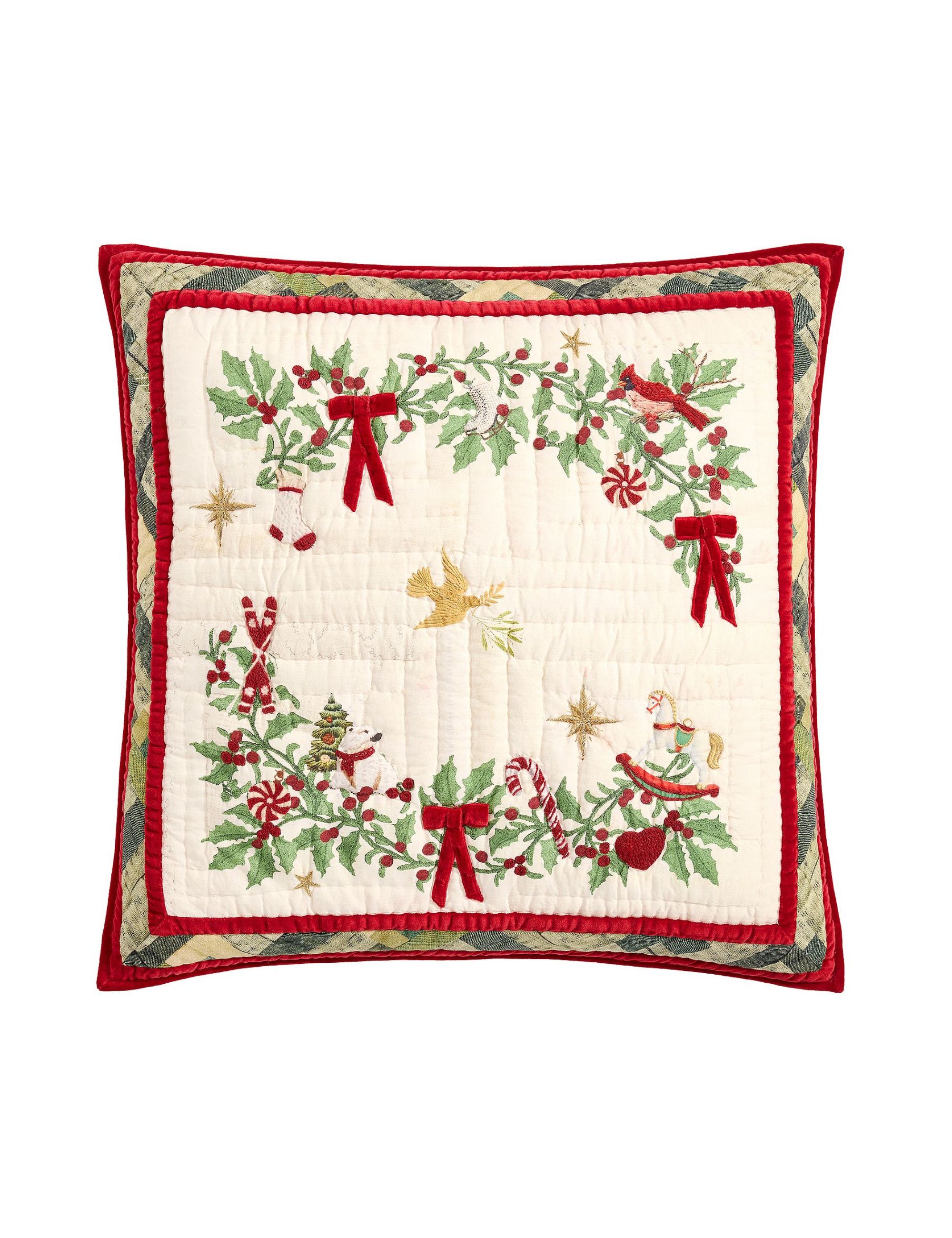 Deck the Halls Weihnachtsbaum Wendedecke Euro Sham