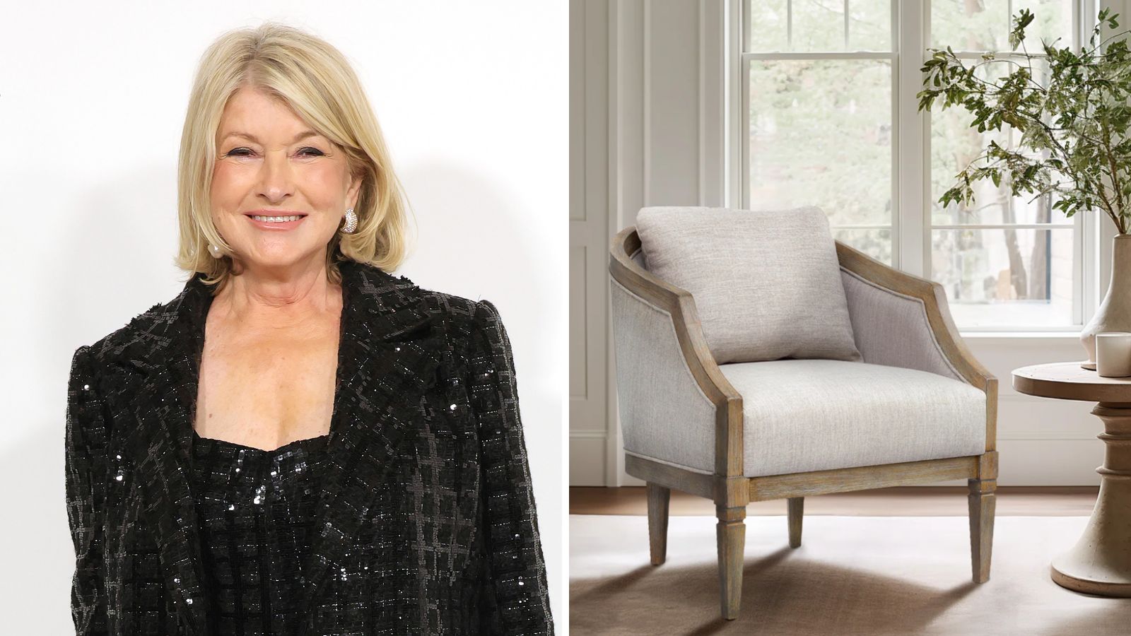 Martha Stewart / Neutraler Stuhl