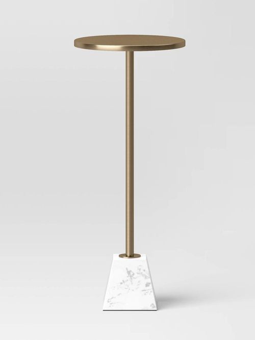 Marmor-Getränketisch