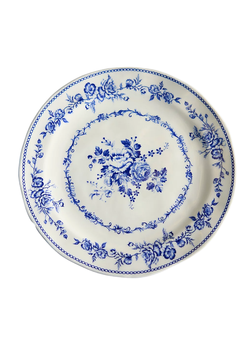 Botanischer Transferware-Essteller