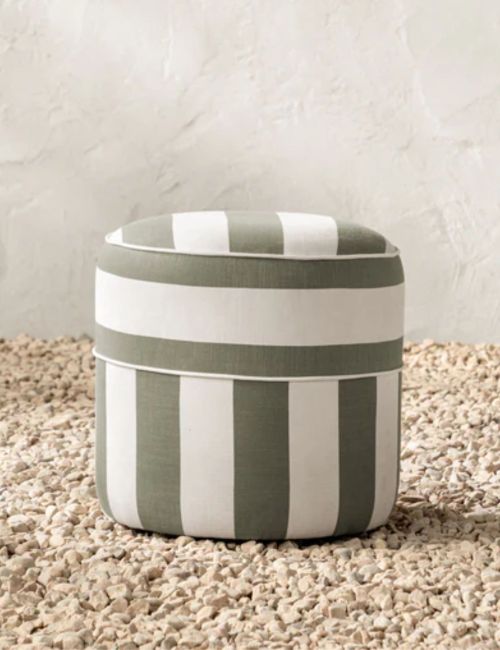 Gepolsterter Ottoman von Haviland