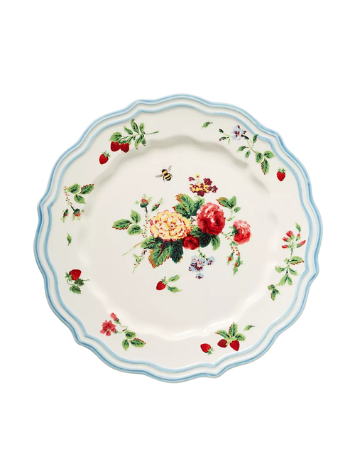 Camille Speiseteller aus Steinzeug, 4er-Set