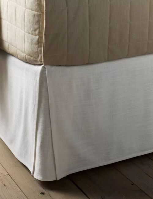 Casaluna Leinenbettrock Weiß