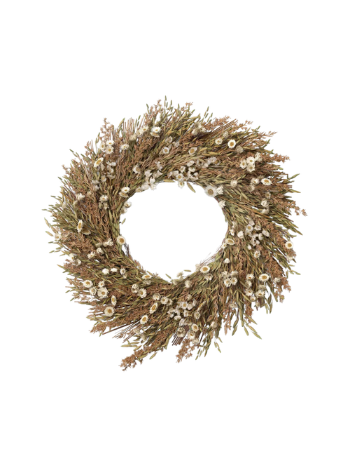 Gemischter konservierter Frühlingsblumenkranz 