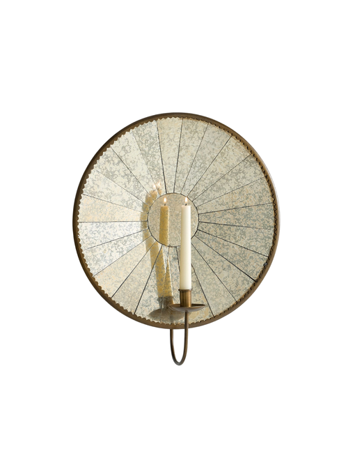 Antiker Wandleuchter Kerzenhalter