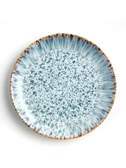 Blauer und weißer Speiseteller von Julo