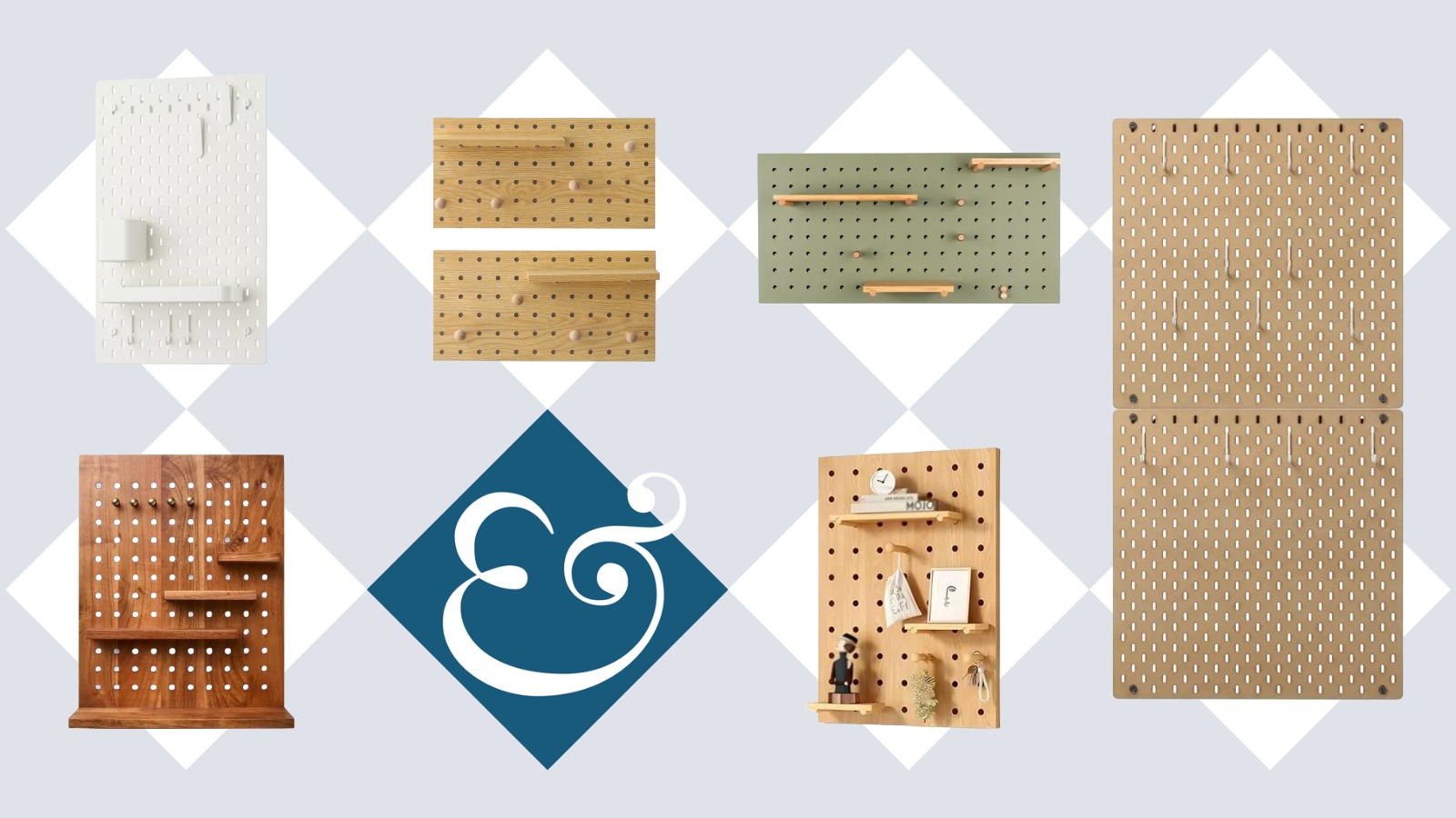 Eine Collage aus Stecktafeln