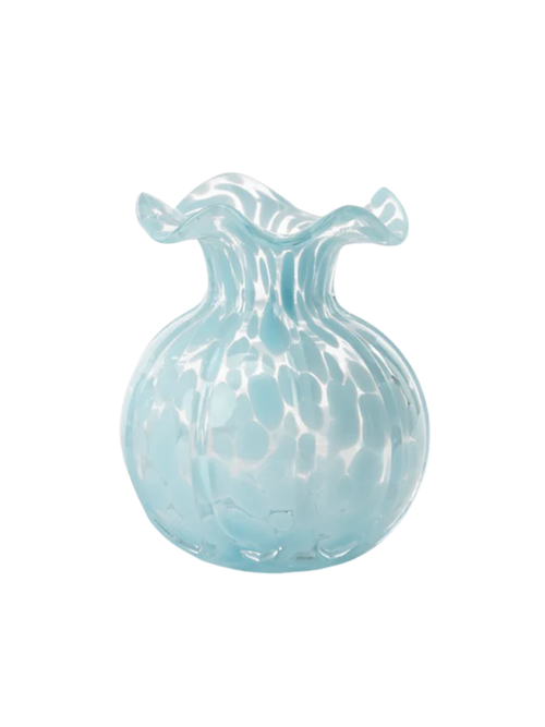 Vase mit Rüschenrand