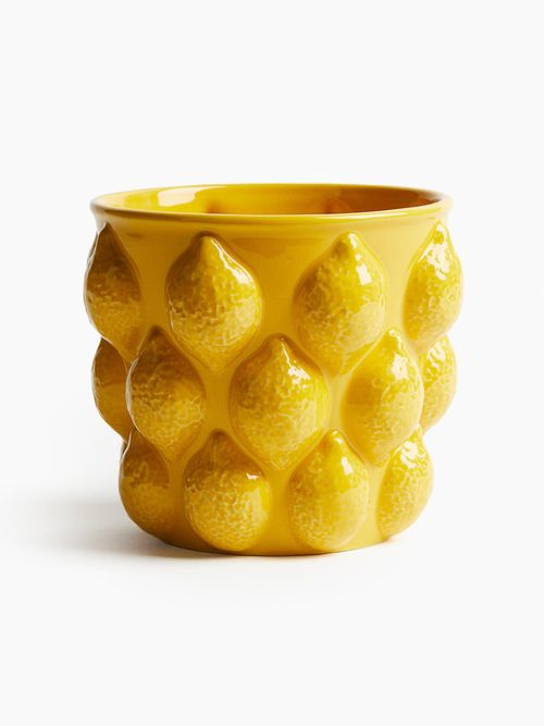 Blumentopf aus Steinzeug