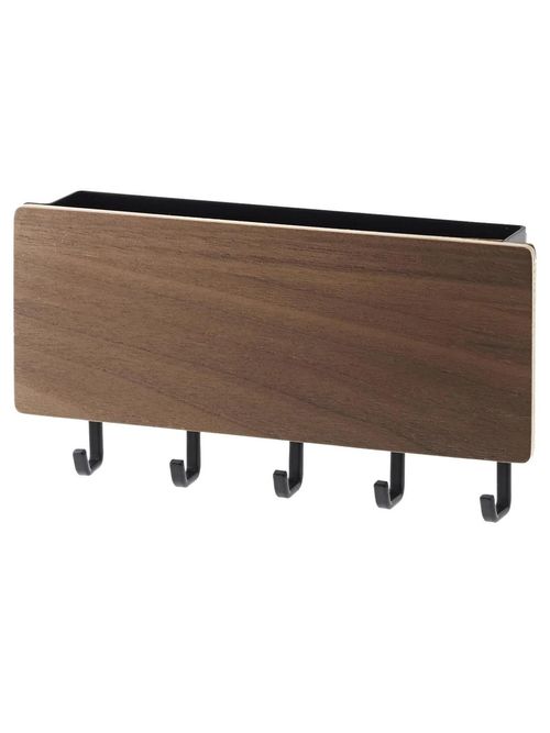 Magnetisches Schlüsselbrett – Stahl + Holz