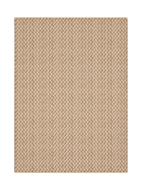 Malaya Herringbone Outdoor-Teppich, 4' x 6'