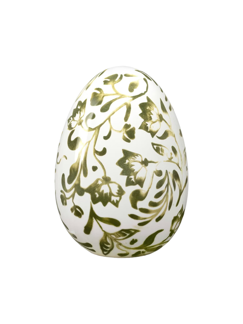 Bemaltes Osterei aus Keramik