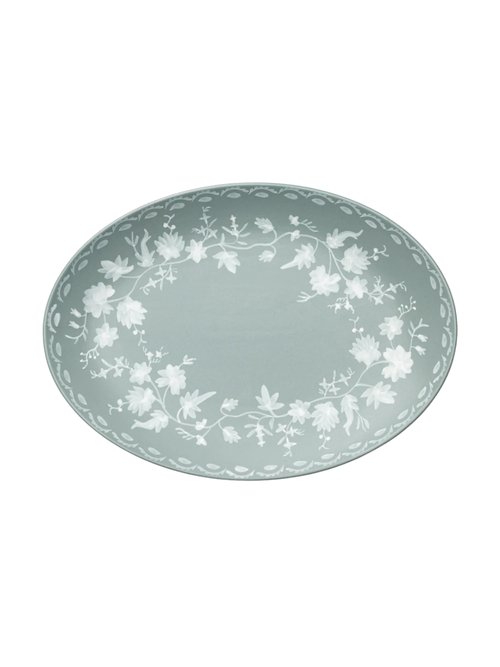 Handbemalte Servierplatte von Meadowlark