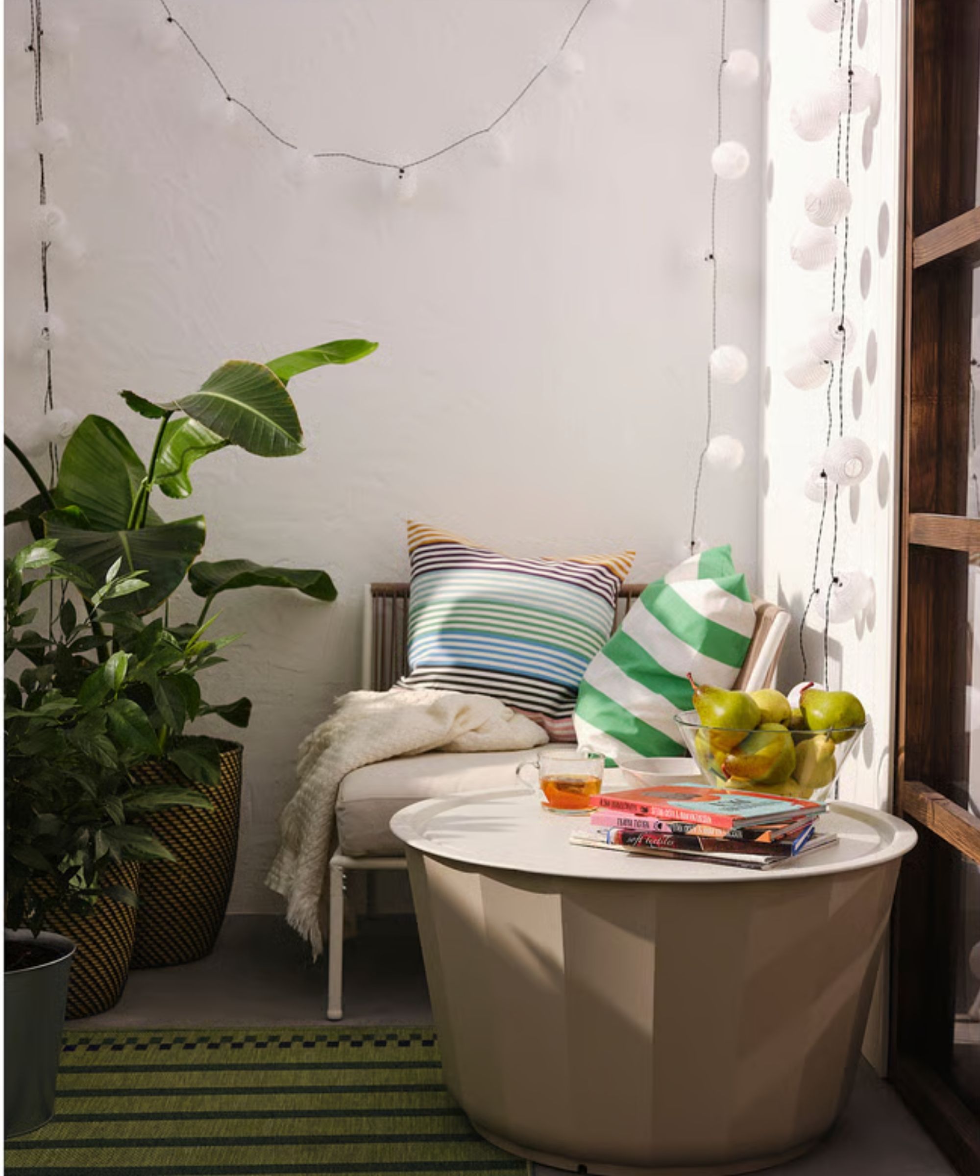 IKEA Outdoor LÅgaskÄr Couchtisch, Beige